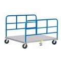 Little Giant Pallet Dolly, 48"X48" Deck, Solid Deck, 2 End Racks, 2 Floor Locks PDS48-6PH2FL-2H